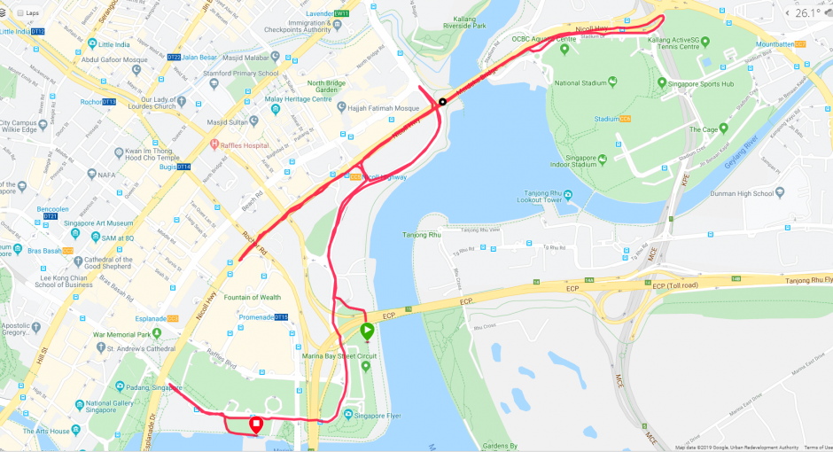 Running 10km at Standard Chartered Marathon Singapore 2019